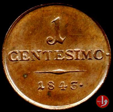 1 centesimo 1843 (Venezia)