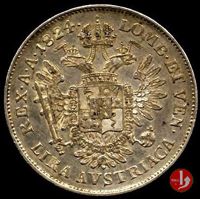 1 lira austriaca 1824 (Milano)