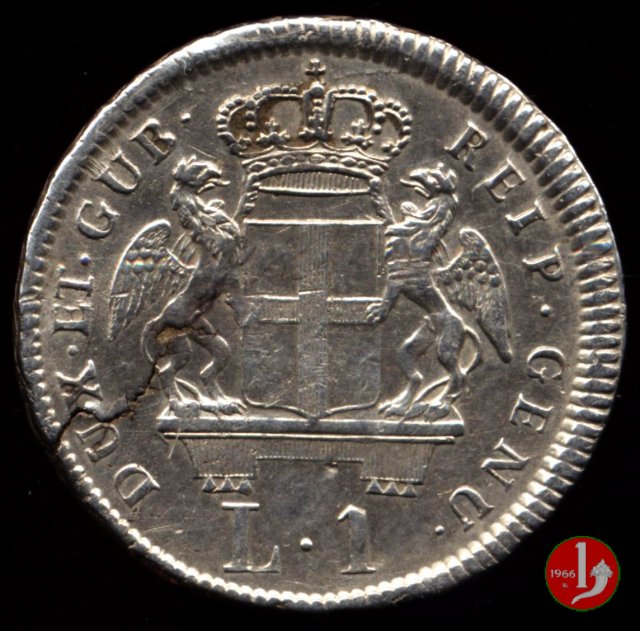 1 lira nuova 1794 (Genova)