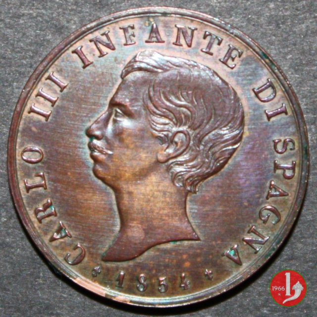 1 centesimo 1854 (Parma)