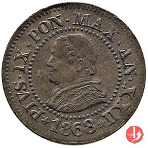 1 centesimo 1868 (Roma)