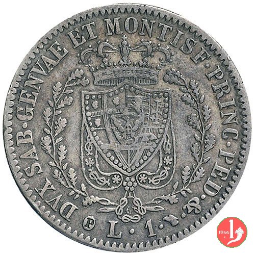 1 lira 1830 (Torino)