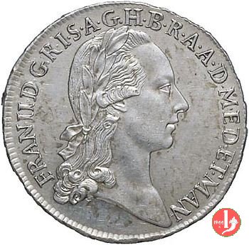 1 lira del Giuramento 1792 (Milano)