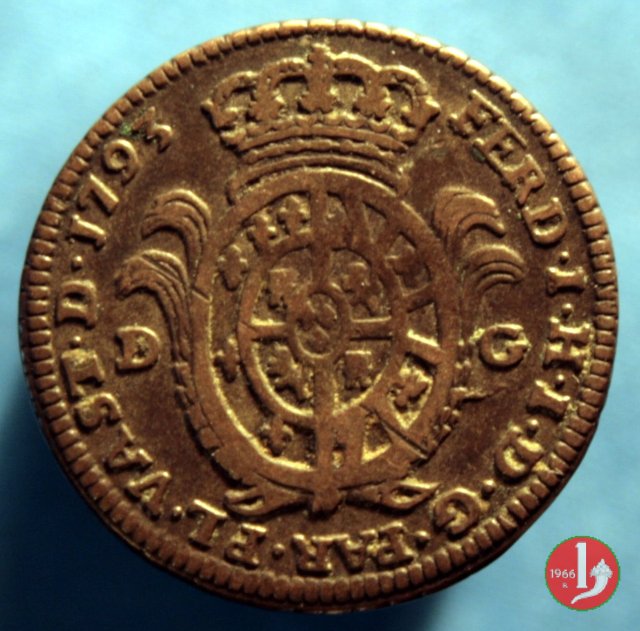 1 lira di Parma 1793 (Parma)