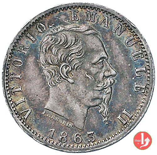 20 centesimi stemma 1863 (Torino)