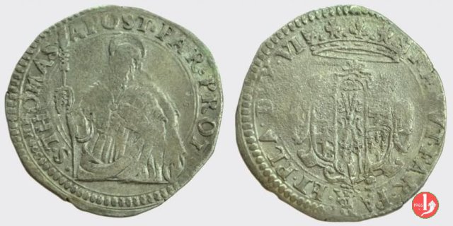 20 soldi o lira 1646-1694 (Parma)