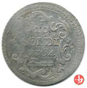 20 soldi o ventinu 1764 (Murato)