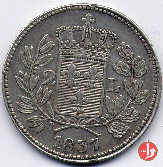 2 Lire 1837 (Lucca)