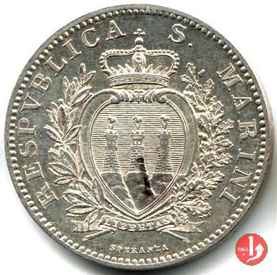 2 lire 1898 (Roma)