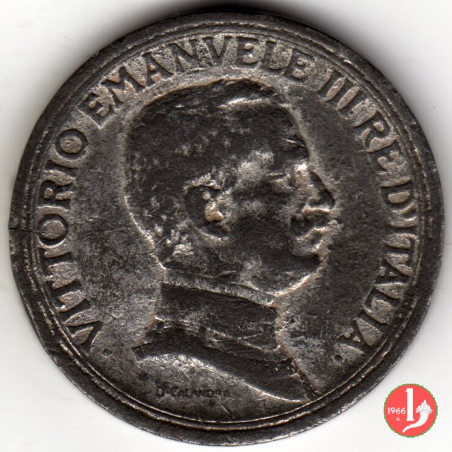 2 lire quadriga briosa 1916