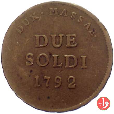 2 soldi 1792 (Milano)