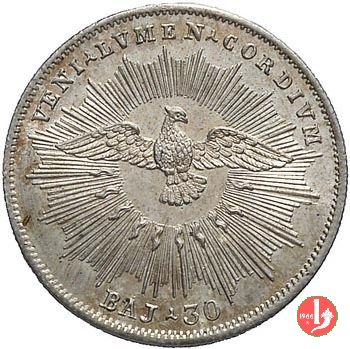 30 Baiocchi (Testone) 1830 (Roma) 30 Baiocchi (Testone) 1830 (Roma)