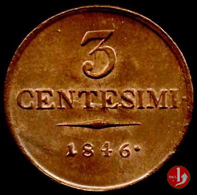 3 centesimi 1846 (Venezia)