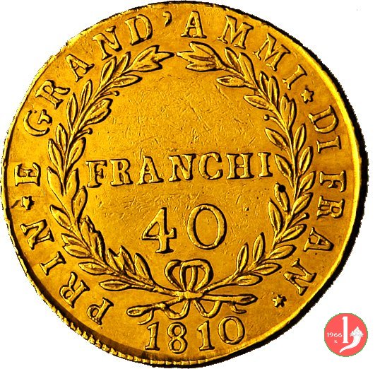 40 franchi 1810 (Napoli)