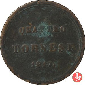 4 tornesi 1817 (Napoli)