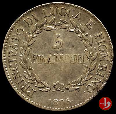 5 franchi 1806 (Firenze)