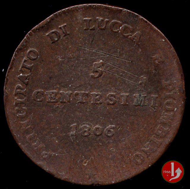 5 centesimi 1806 (Firenze)