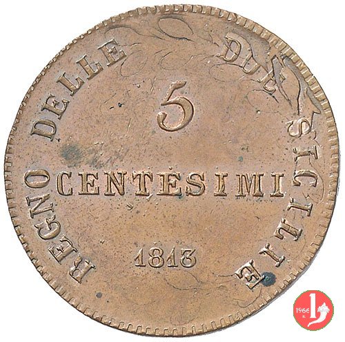 5 centesimi 1813 (Napoli)