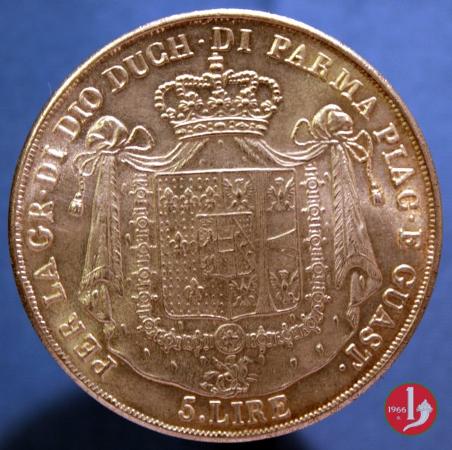 5 lire o scudo 1815