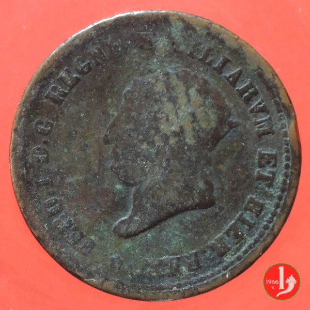 5 tornesi II tipo 1819 (Napoli)