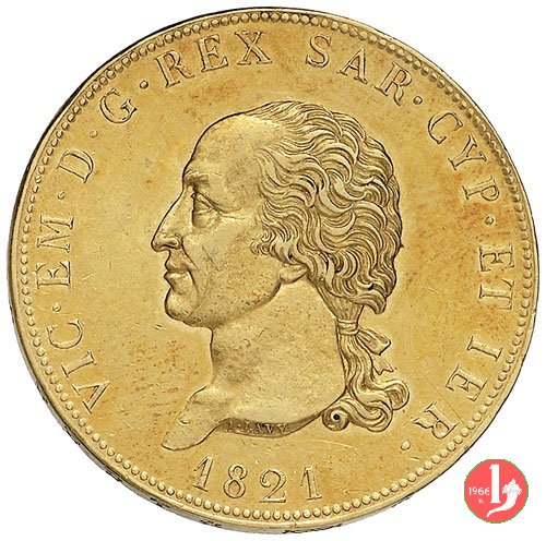 80 lire 1821 (Torino)