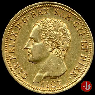 80 lire 1827 (Genova)