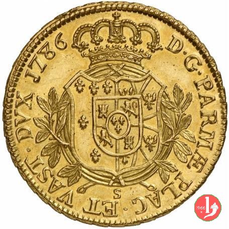 8 doppie di Parma 1786 (Parma)