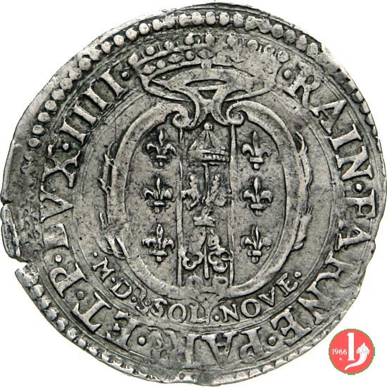 9 soldi con lo scudo ovale 1603-1622 (Parma)