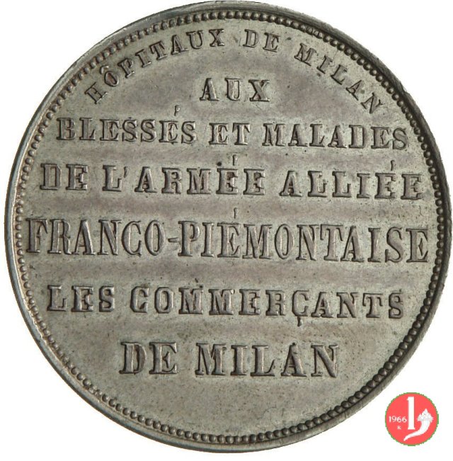 Commercianti ai Feriti Franco-Piemontesi 1859