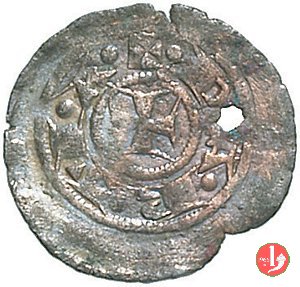 Denaro o Mezzano Imperiale con il torello 1318 (Parma)