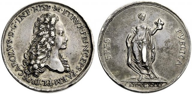 Medaglia della presa di possesso di Parma 1731 (Parma)