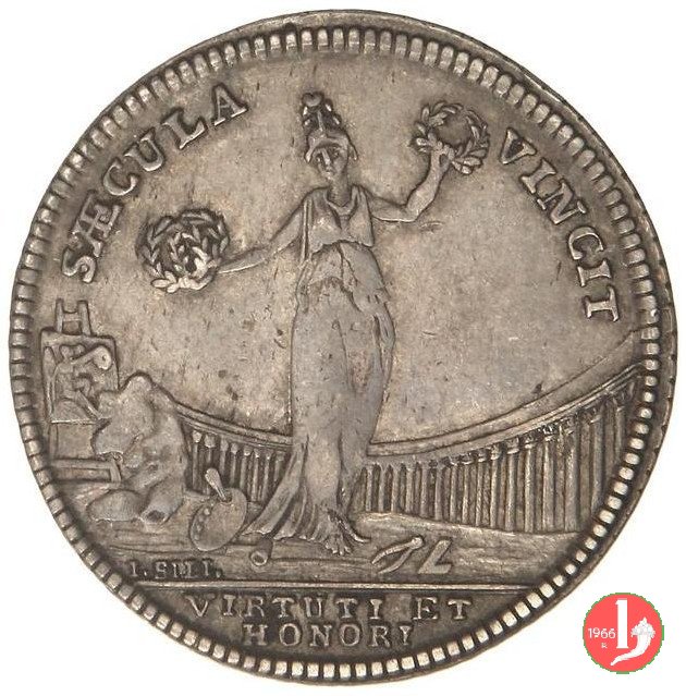 Medaglia per la fondazione dell'Accademia di Belle Arti 1757 (Parma)