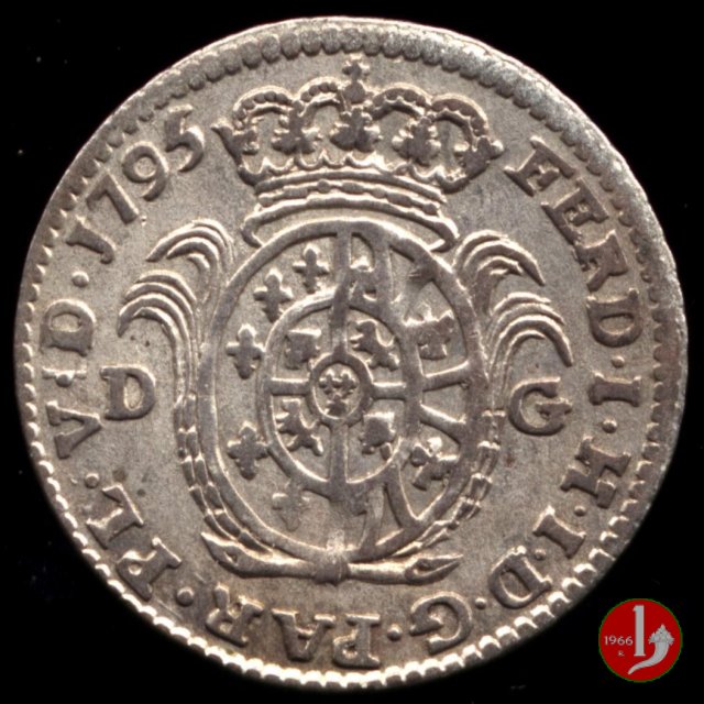 Mezza lira di Parma 1795 (Parma)