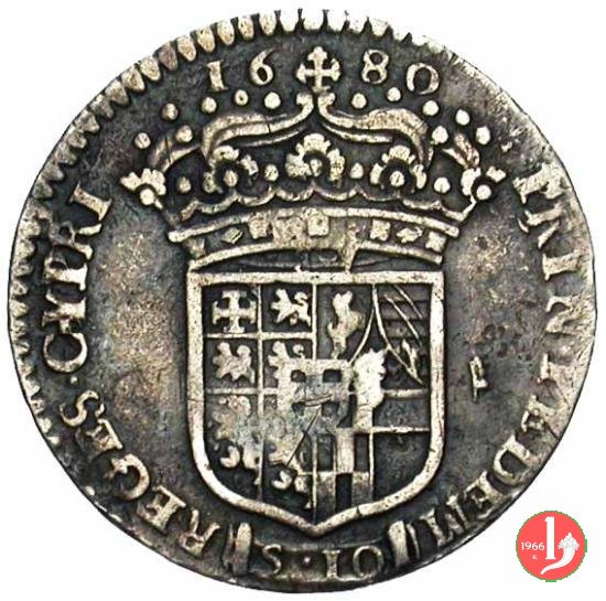 Mezza lira 1680 (Torino)