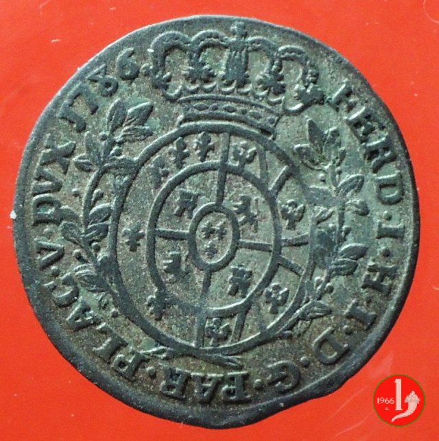 Mezza lira di Parma 1786 (Parma)