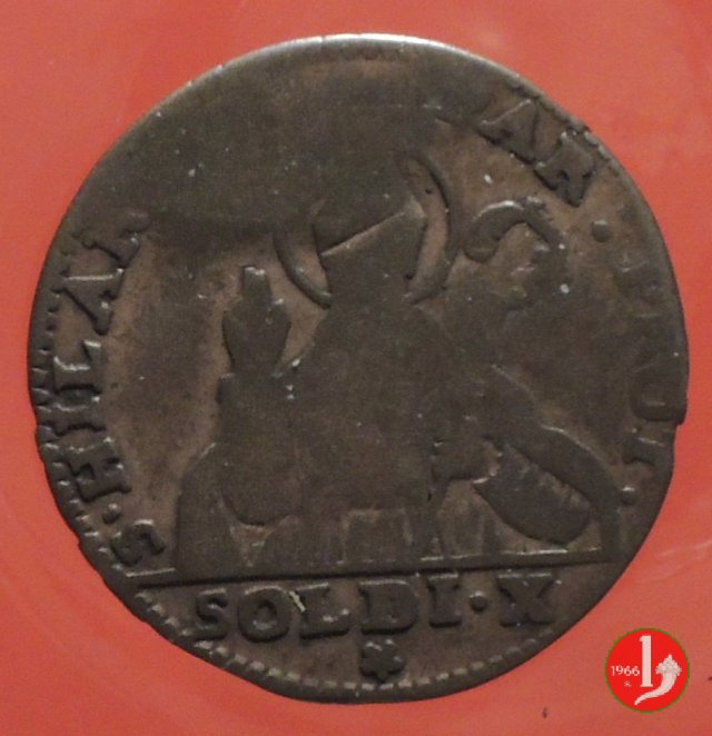 Mezza lira di Parma 1789 (Parma)