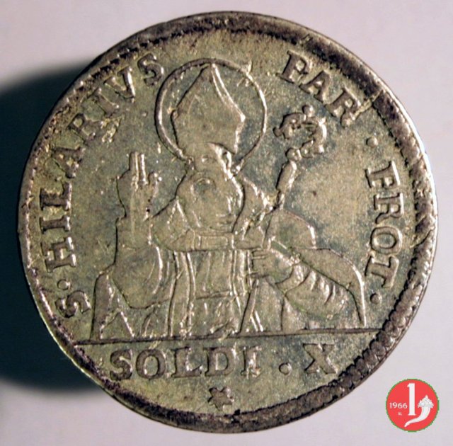 Mezza lira di Parma 1791 (Parma)