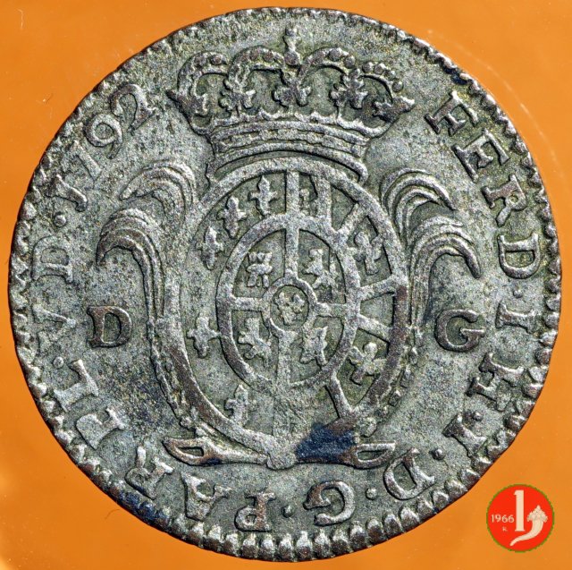 Mezza lira di Parma 1792 (Parma)