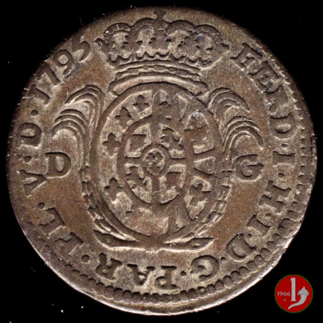 Mezza lira di Parma 1795 (Parma)