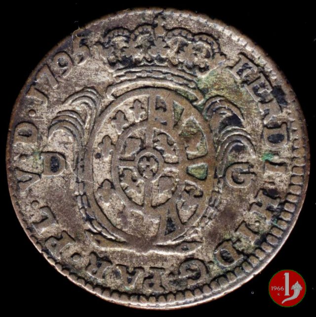 Mezza lira di Parma 1795 (Parma)