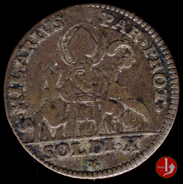 Mezza lira di Parma 1795 (Parma)