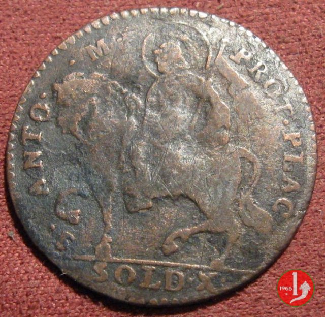 Mezza lira di Piacenza 1786 (Parma)