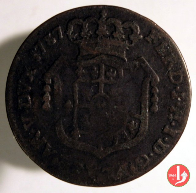 Mezza lira di Piacenza 1787 (Parma)