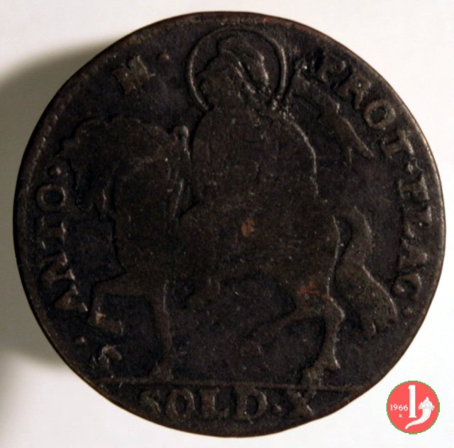 Mezza lira di Piacenza 1787 (Parma)