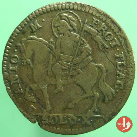 Mezza lira di Piacenza 1792 (Parma)