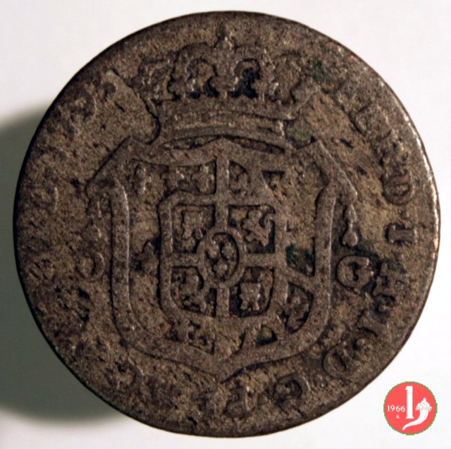 Mezza lira di Piacenza 1793 (Parma)