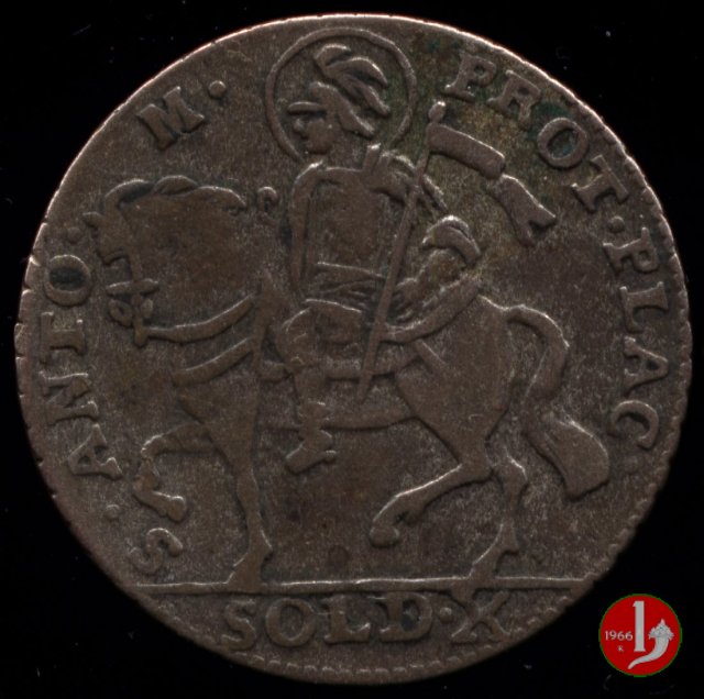 Mezza lira di Piacenza 1794 (Parma)