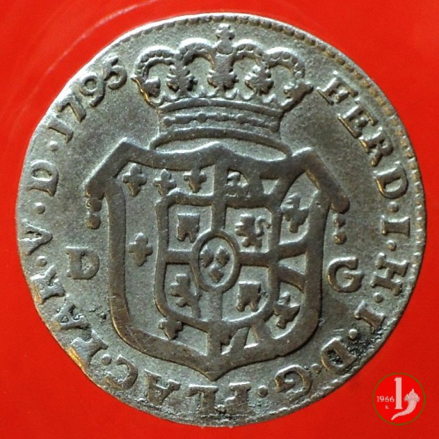 Mezza lira di Piacenza 1795 (Parma)