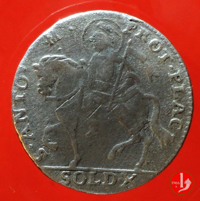 Mezza lira di Piacenza 1795 (Parma)