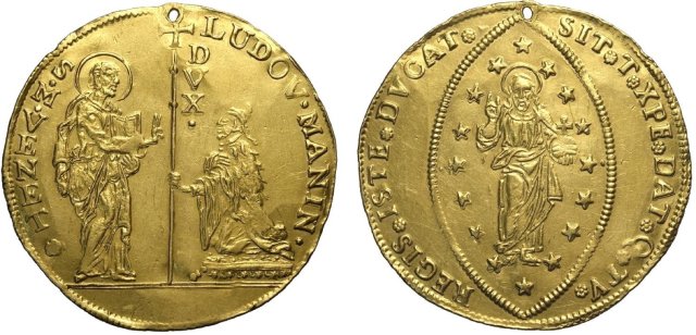 Multiplo da 8 zecchini 1789-1797 (Venezia)